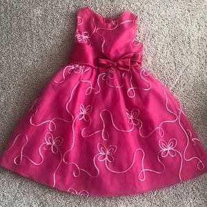 Rare Editions Hot Pink Dress
